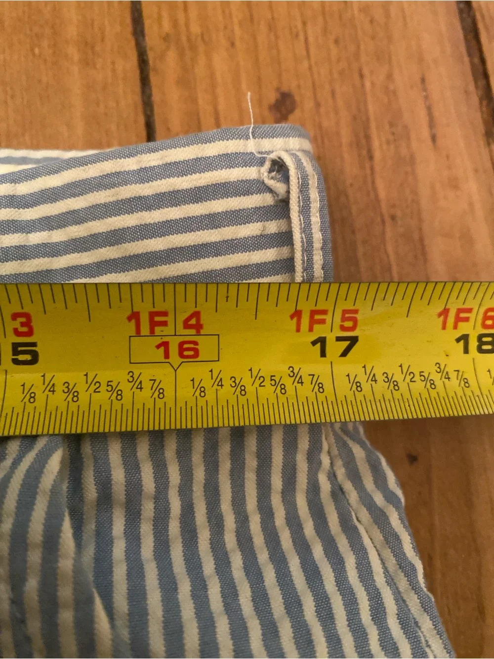 Polo Ralph Lauren Men's Blue and White Seersucker Pants